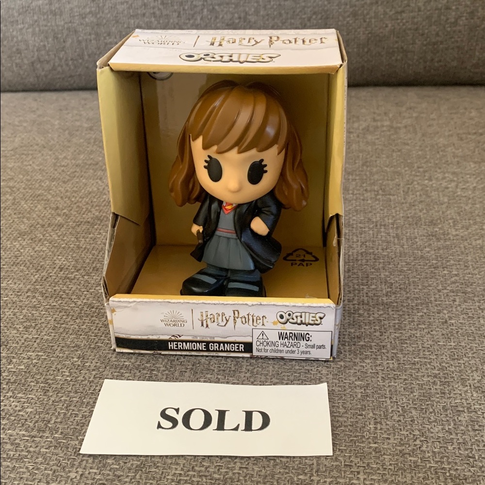 Ooshies Harry Potter Wizarding World Hermione Granger Action Figure New